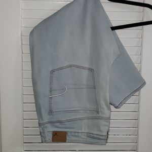 Light wash non distressed American eagle jeggings
